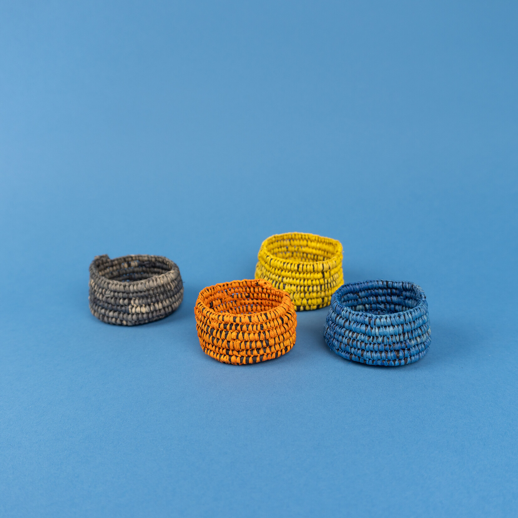 Nicole Smith-Walker Nicole Smith-Walker — Small Woven Basket (Yellow)