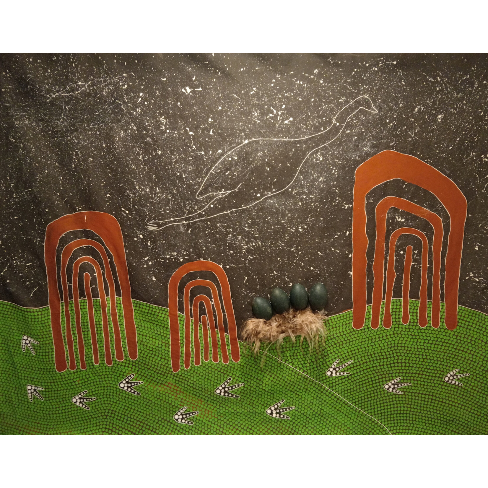 Dennis Peachey Dennis Peachey — Grandmother's Country Warrumbungles Dinawan in the night sky