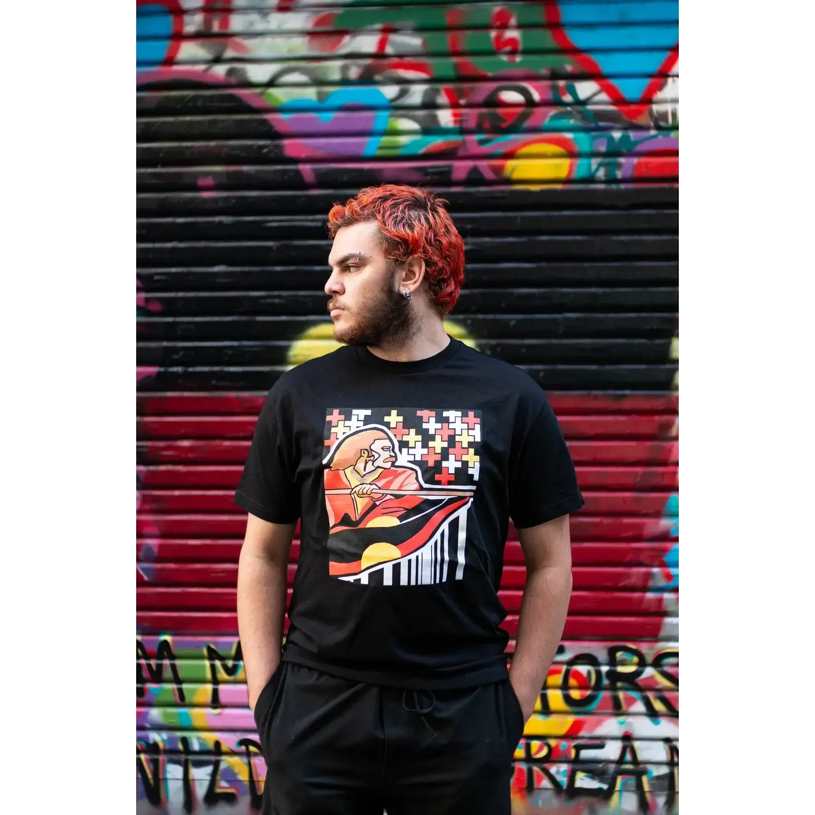 Josh Muir ‘SOS Blak Australia’ Shirt