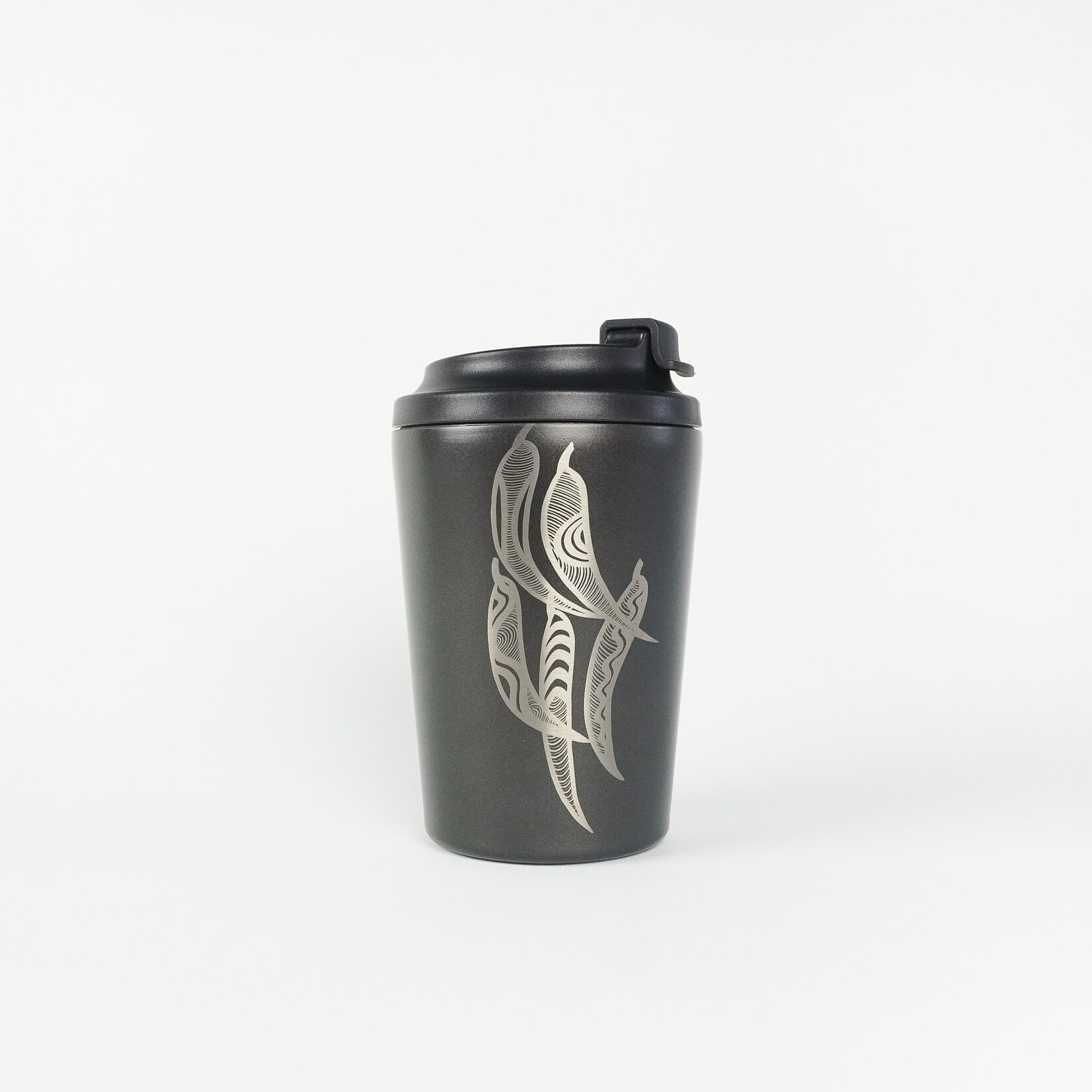 Ngarga Warendj Black Insulated Travel Mug