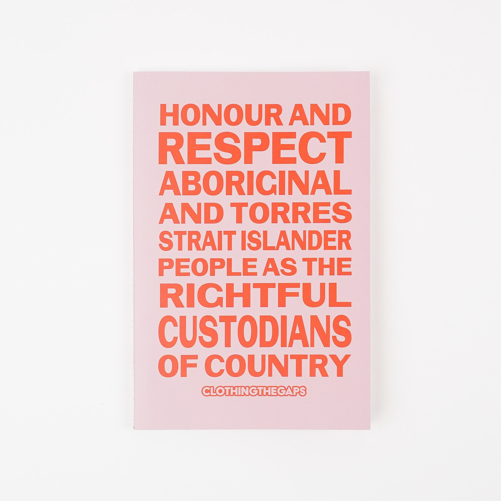 Clothing the Gaps 'Honour Country' Notebook