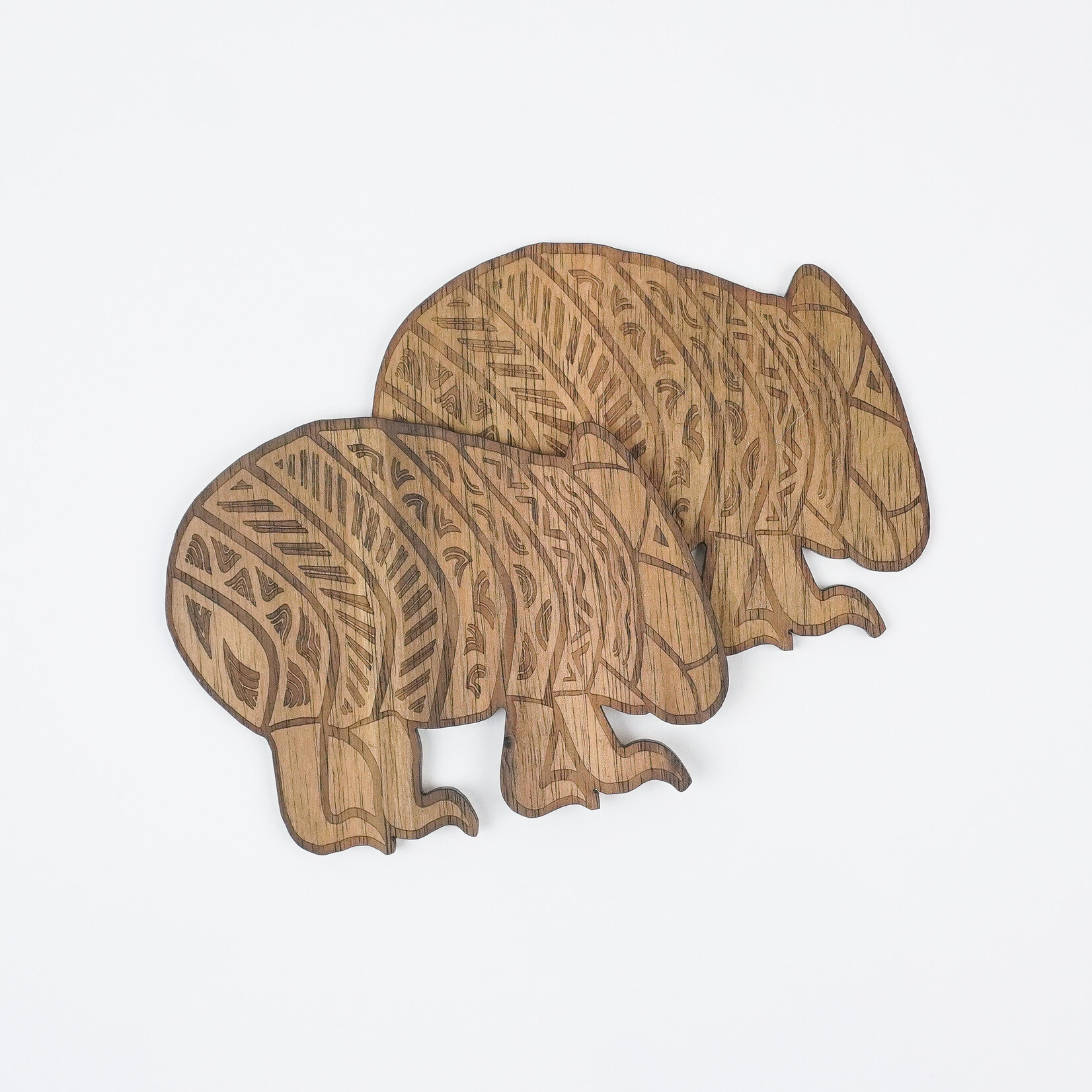 Ngarga Warendj Wombat Coasters (Set of 6)
