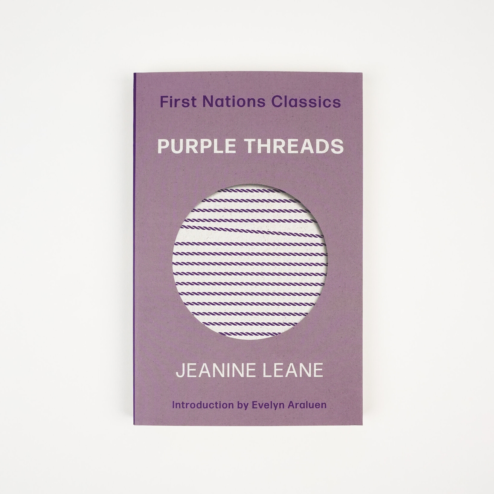 Jeanine Leane Purple Threads