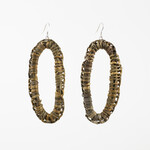 Georgia Boseley Flax Earrings (Oval)