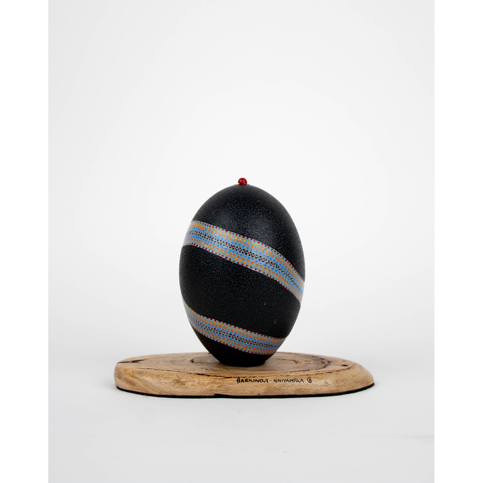 Barbara’s Aboriginal Fine Arts Emu Egg - Snake