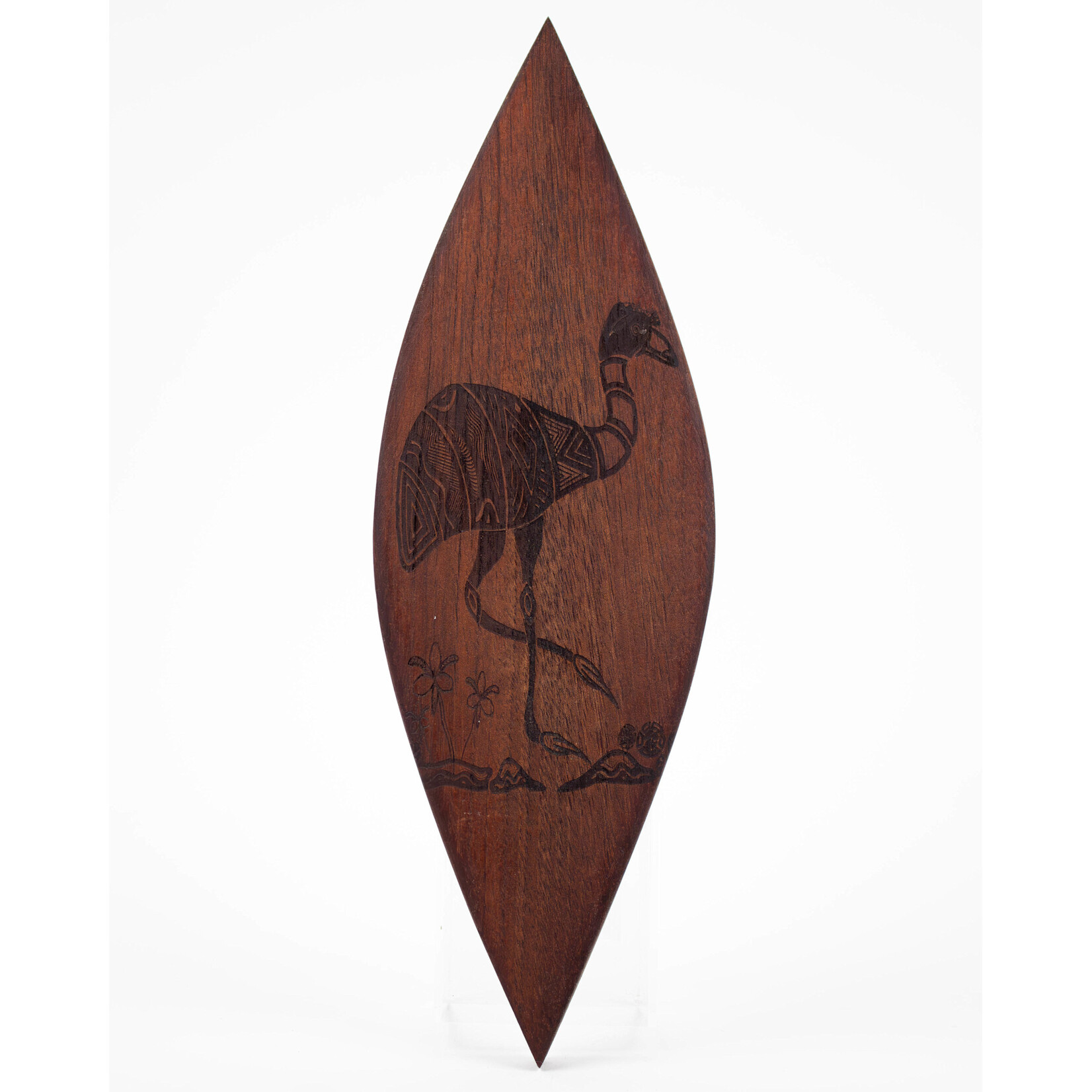 Ngarga Warendj Mini Malgarr Shield - Red Cedar