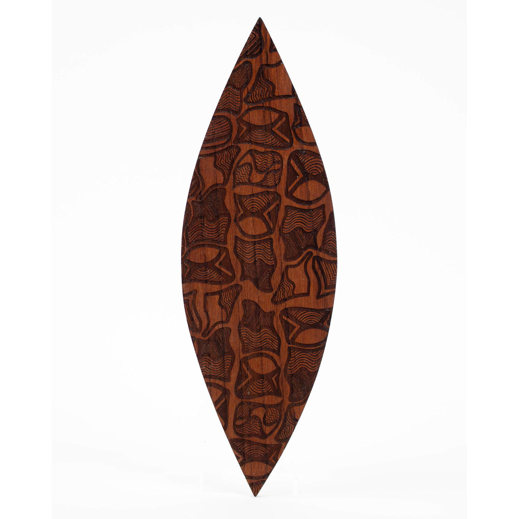 Ngarga Warendj Mini Malgarr Shield - Red Cedar