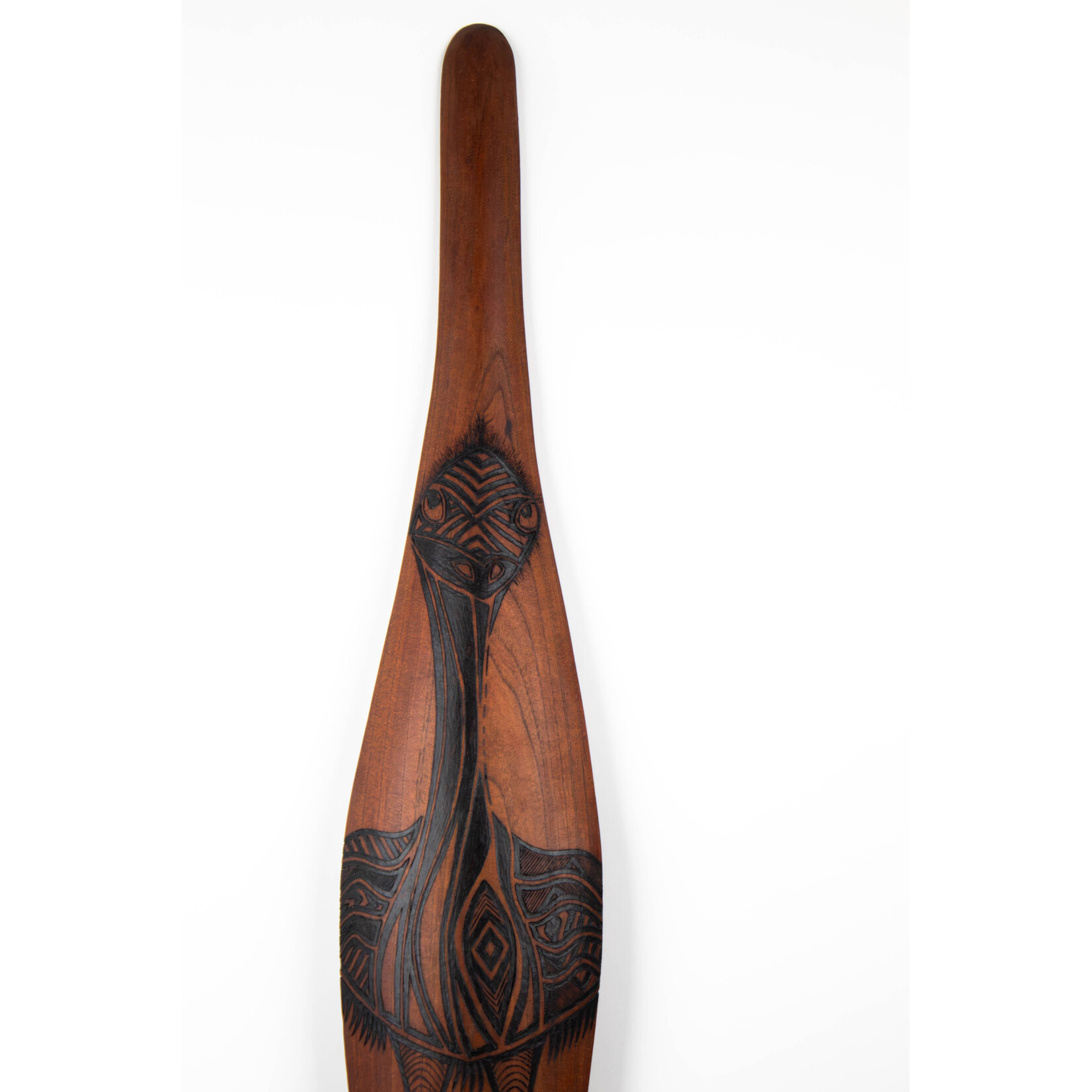 Ngarga Warendj Large Wide Malgarr Shield (Emu)