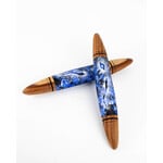 Kevin Williams Large Black Wattle Clapsticks Blue