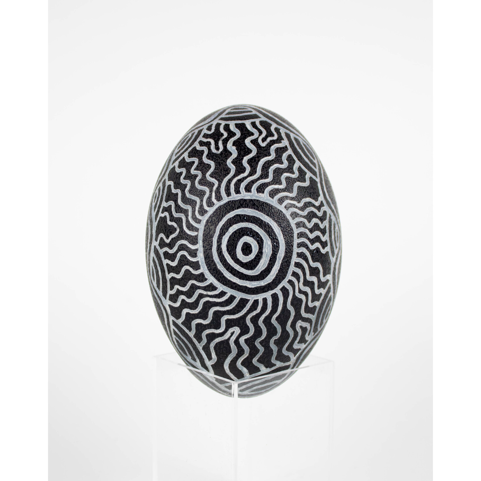 Brendan Kennedy Carved Emu Egg