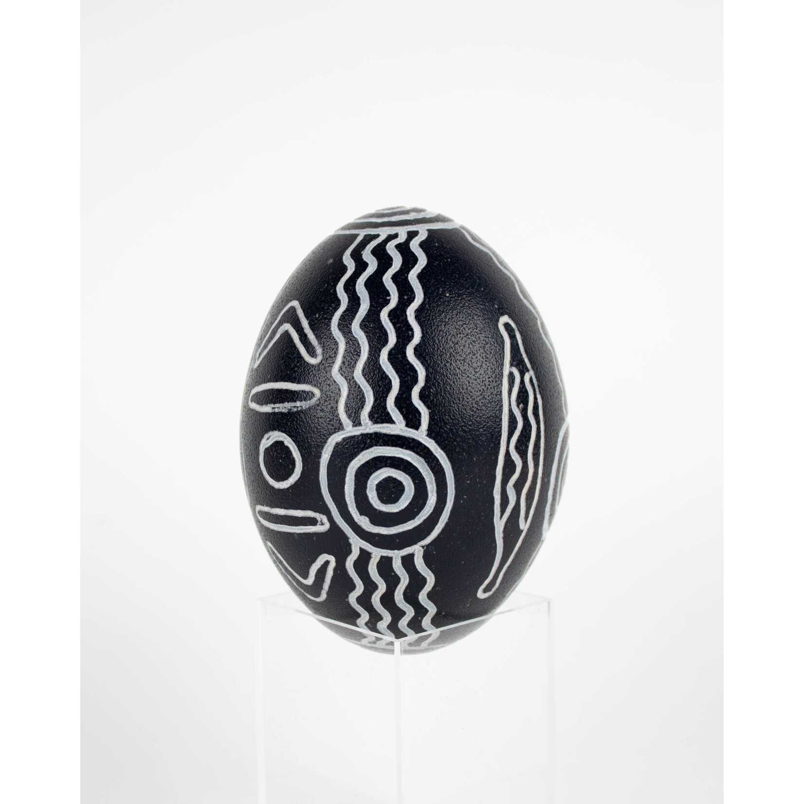Brendan Kennedy Carved Emu Egg