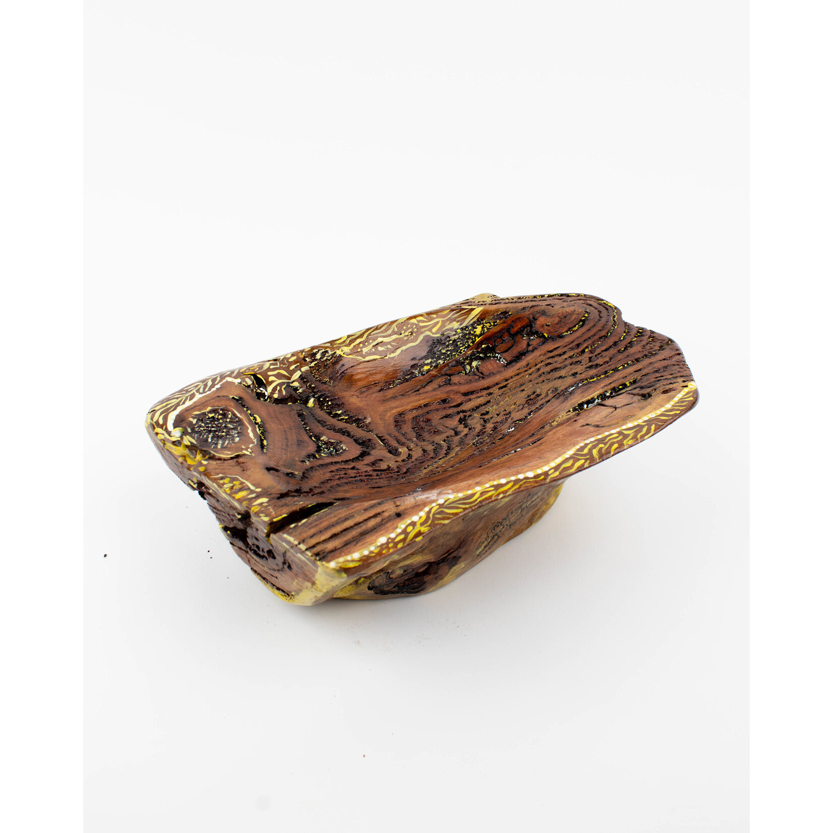 Uncle Col (Marra) Clark Red Box Wood Bowl