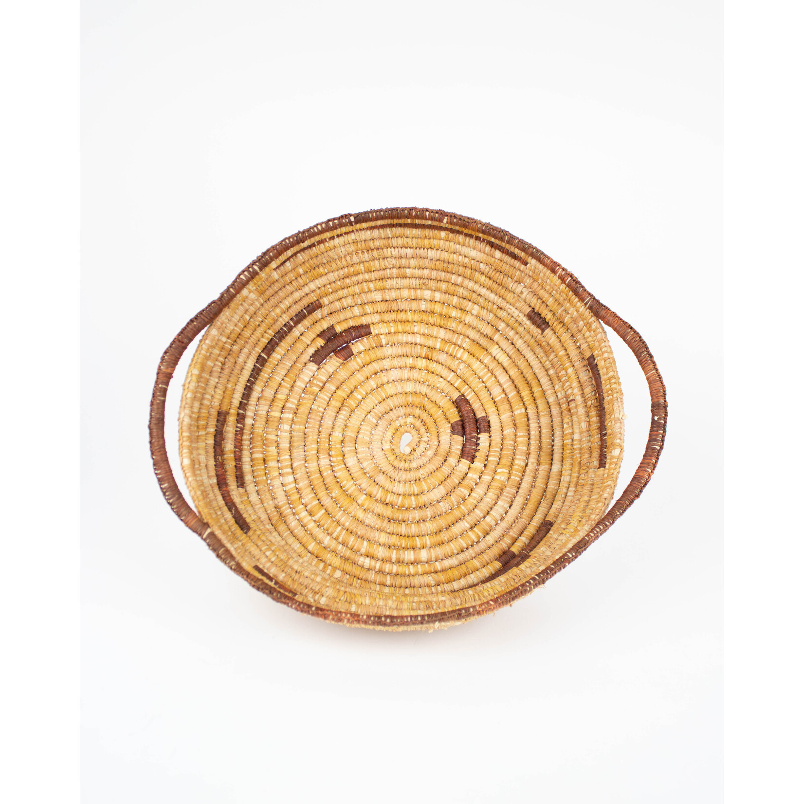 Georgia Boseley Woven Basket (Yellow and Magenta)