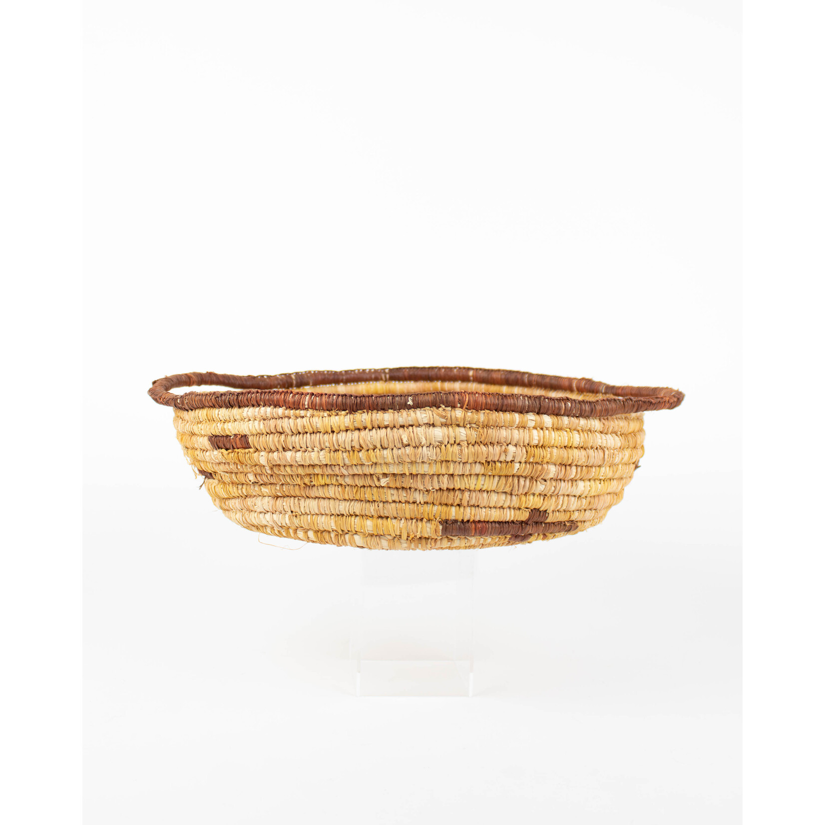 Georgia Boseley Woven Basket (Yellow and Magenta)