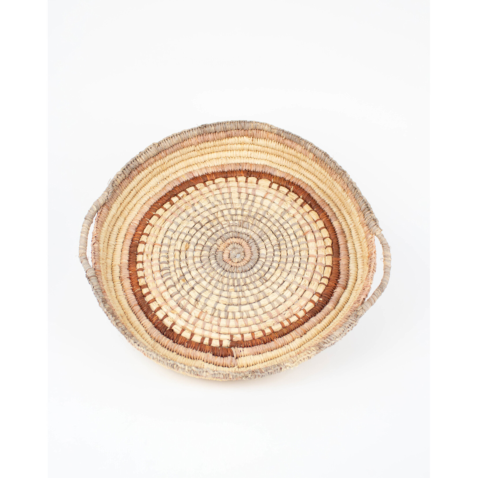 Emma Stenhouse Art Woven Basket with Handles