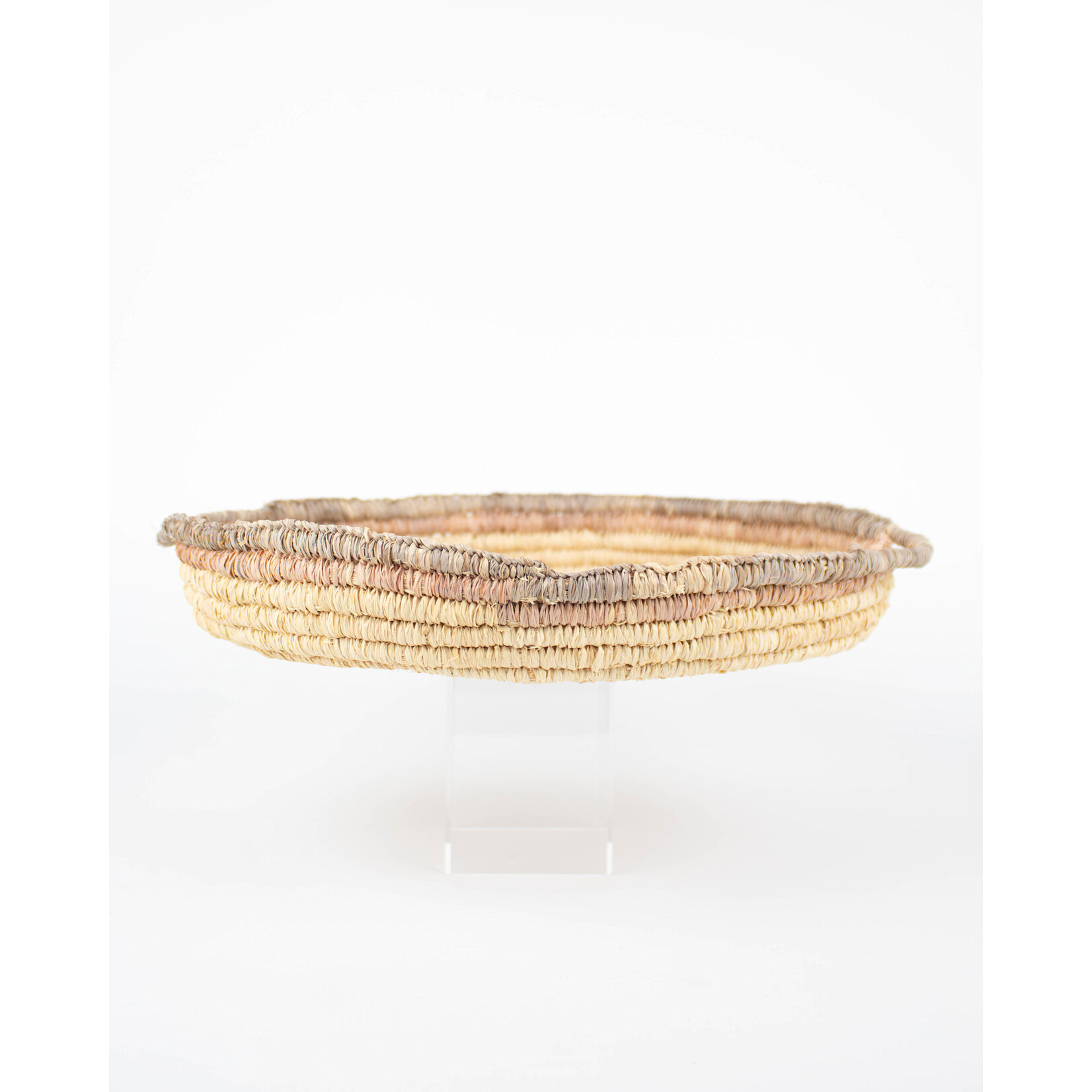 Emma Stenhouse Art Woven Basket with Handles