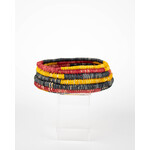 T.A.S Creations Woven Basket (Flag Colours)