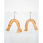 Georgia Boseley 'Arch Earrings' Tan