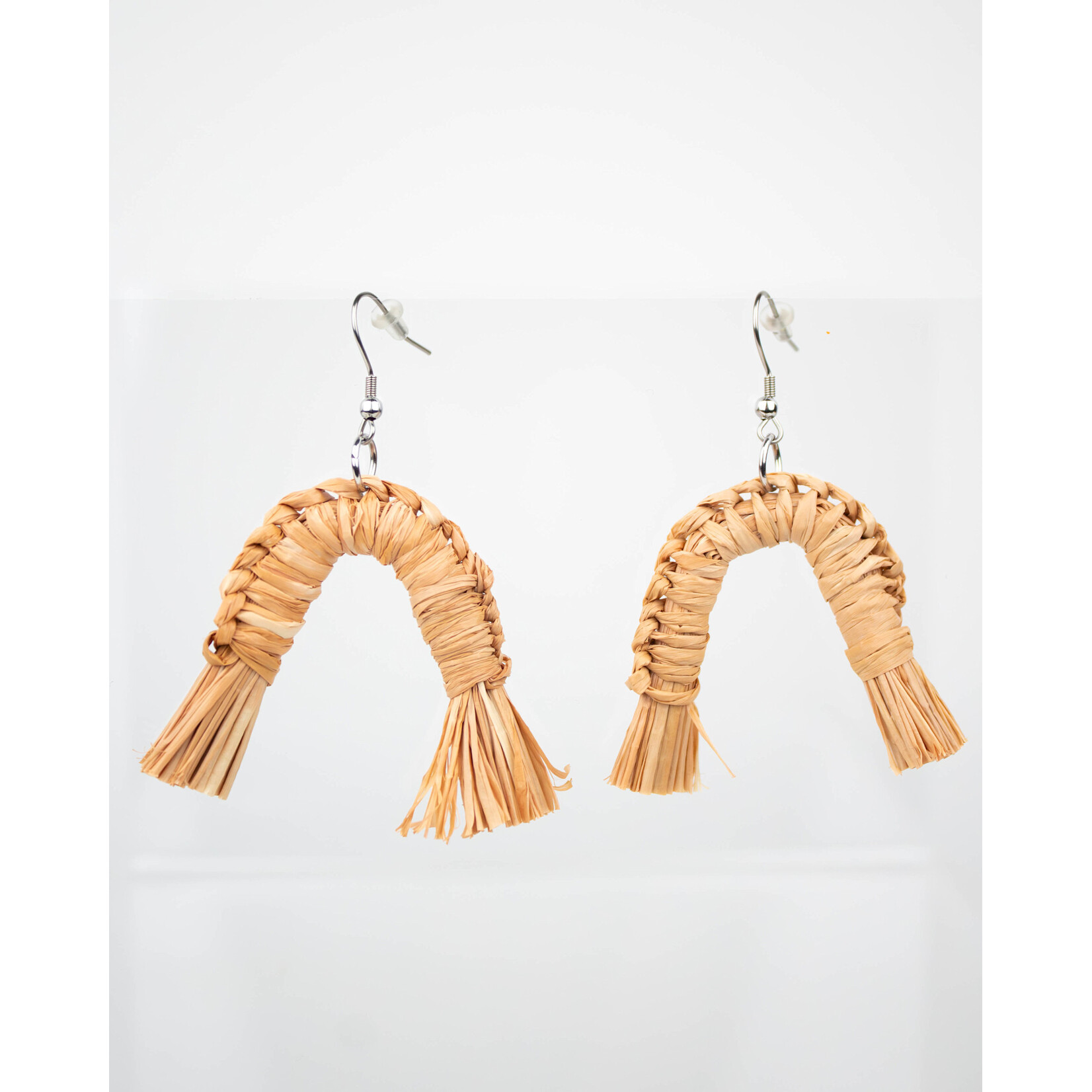 Georgia Boseley 'Arch Earrings' Tan
