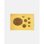 Aunty Connie Hart Yellow Woven Mats Postcard