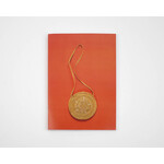 Aunty Connie Hart Orange Woven Basket Notebook