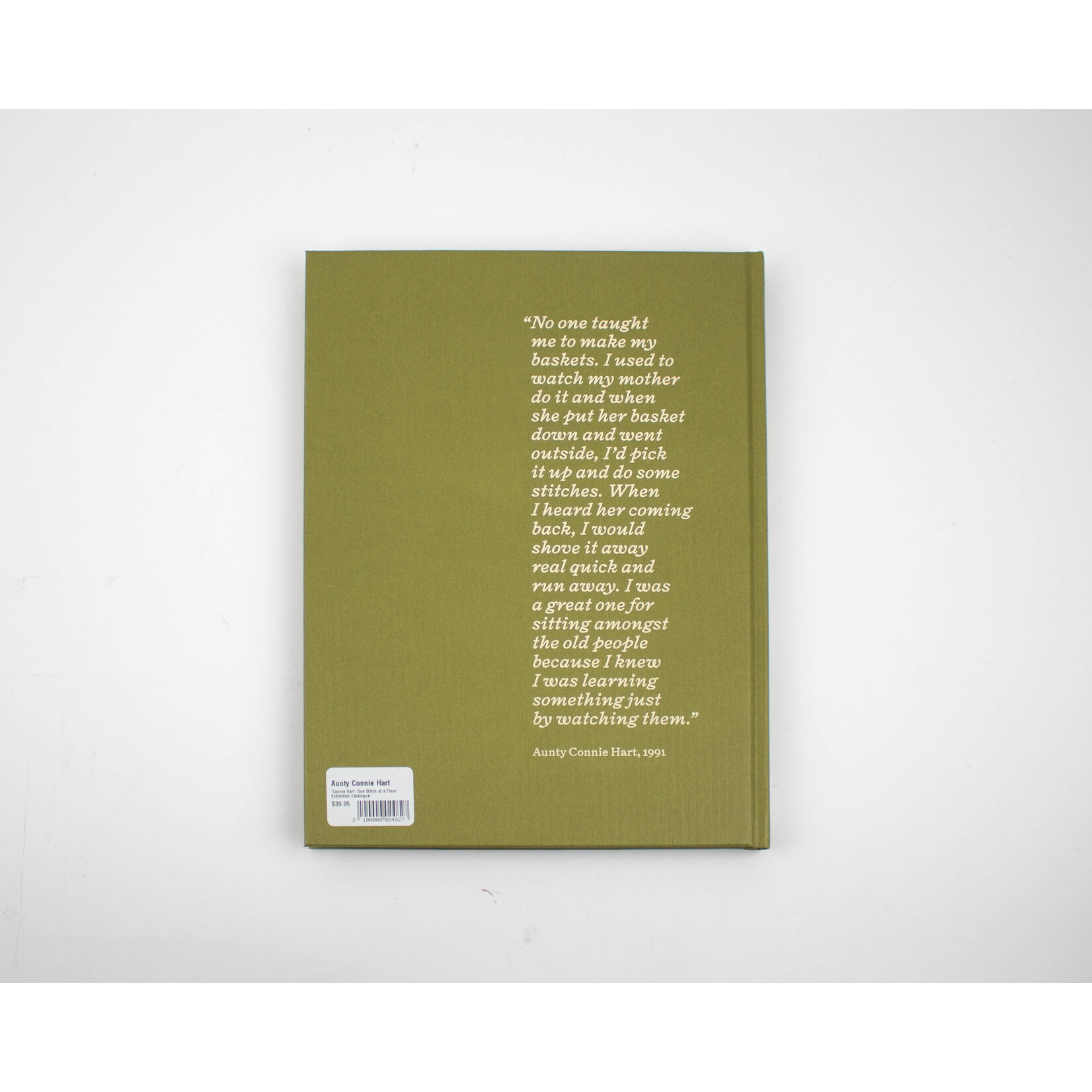 Aunty Connie Hart 'Connie Hart: One Stitch at a Time' Exhibition Catalogue