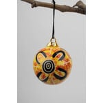 BNYM Small Ceramic Bauble - Orange