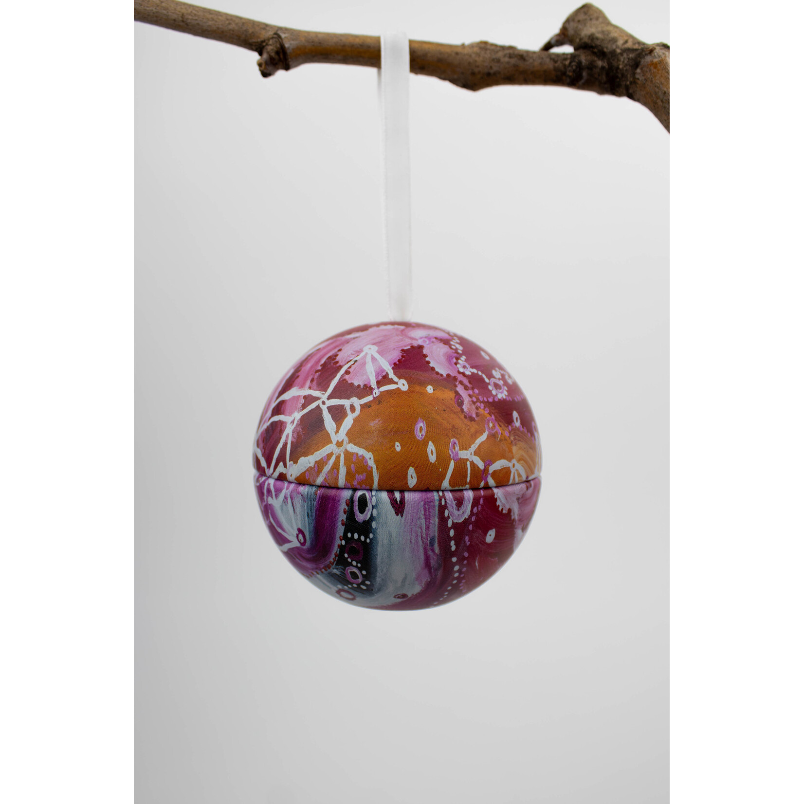 Alperstein Designs 'Warlukurlangu Artist' Tin Bauble Set of 4