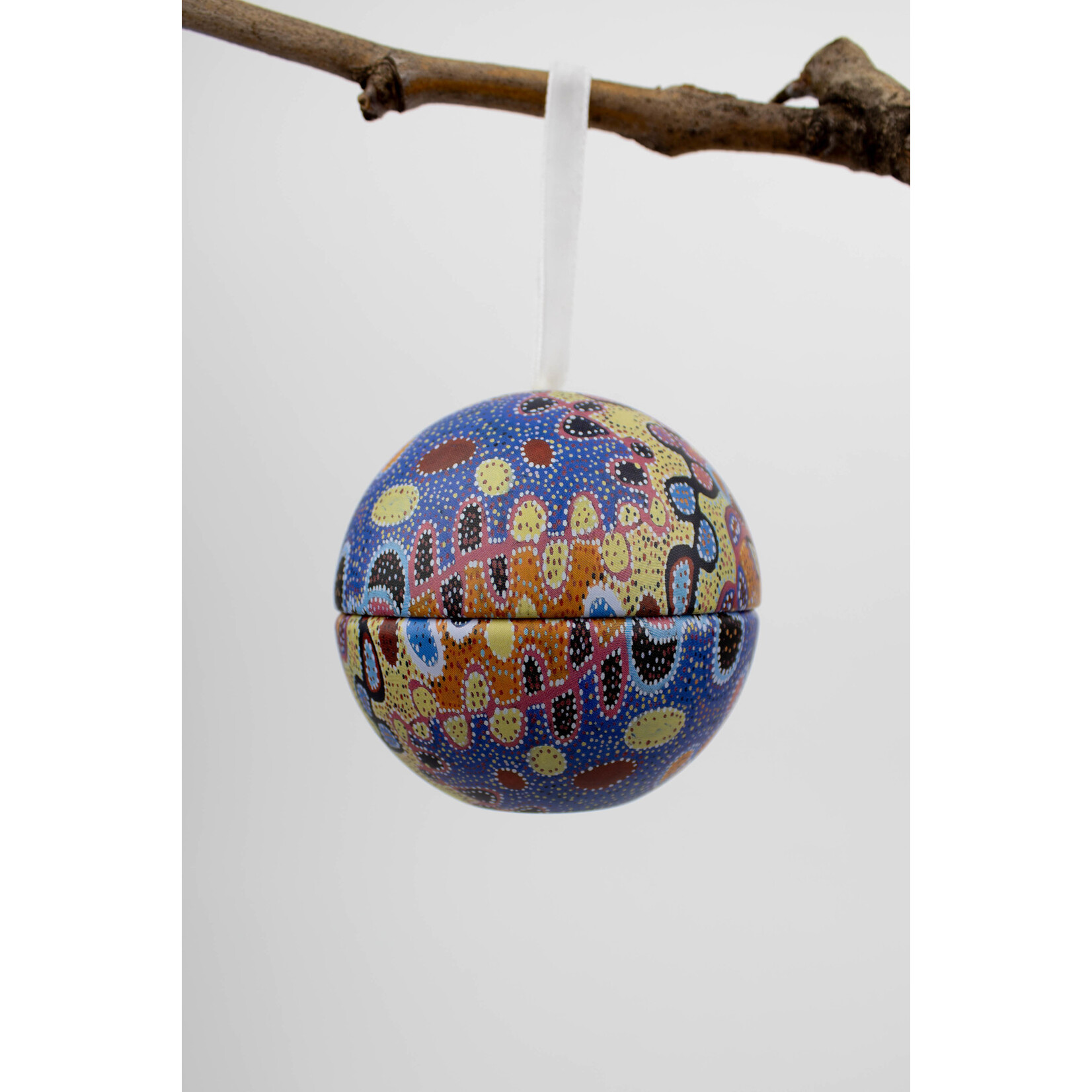 Alperstein Designs 'Warlukurlangu Artist' Tin Bauble Set of 4