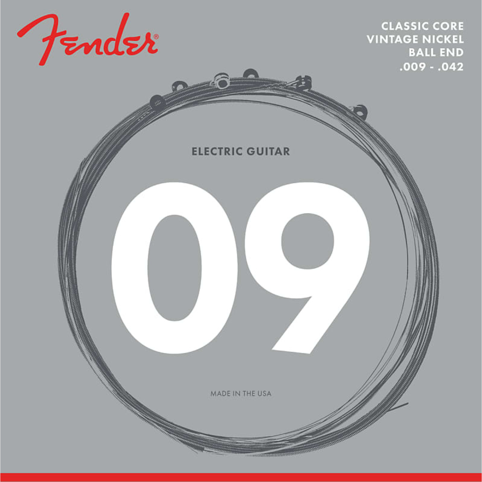 Fender Fender 9-42 Classic Core Electric Guitar Strings Ball End