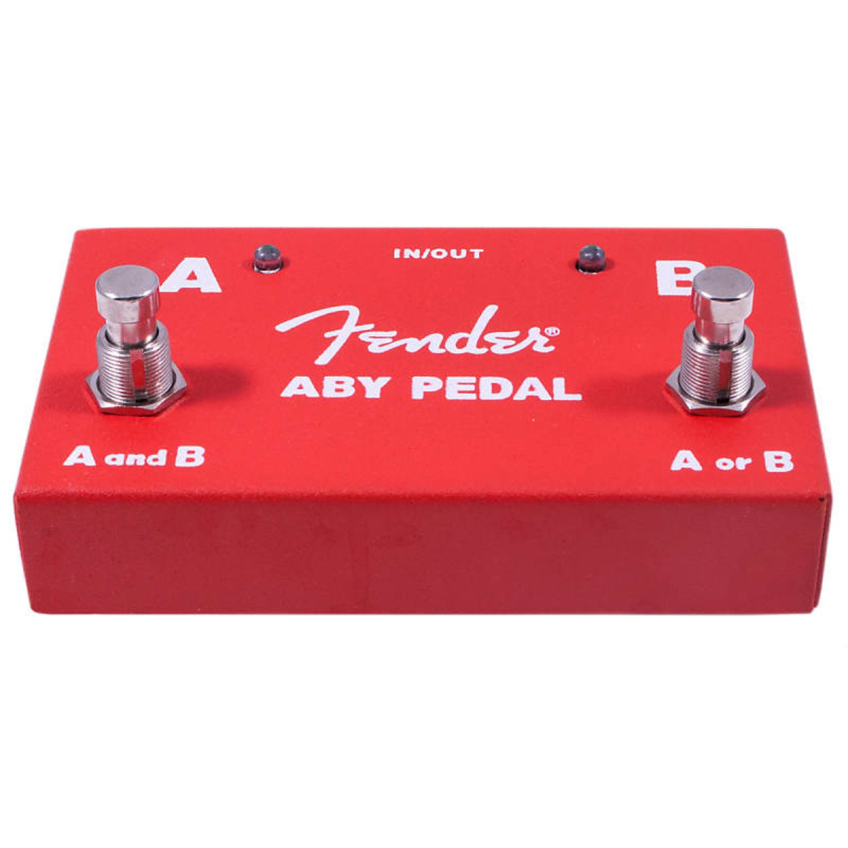 Fender Fender® 2-Switch ABY Pedal, Red