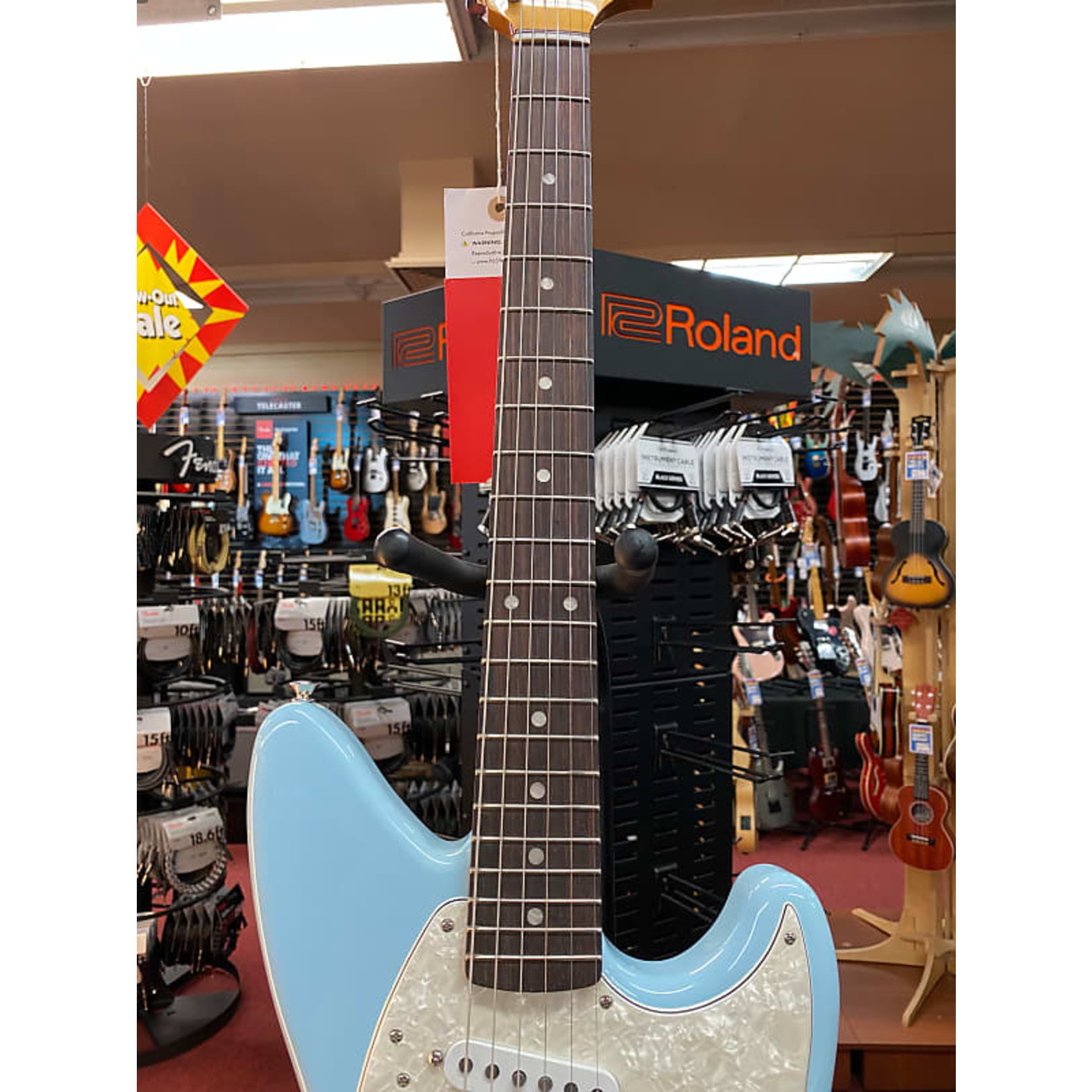 Fender Fender Kurt Cobain Jag-Stang®, Rosewood Fingerboard, Sonic Blue