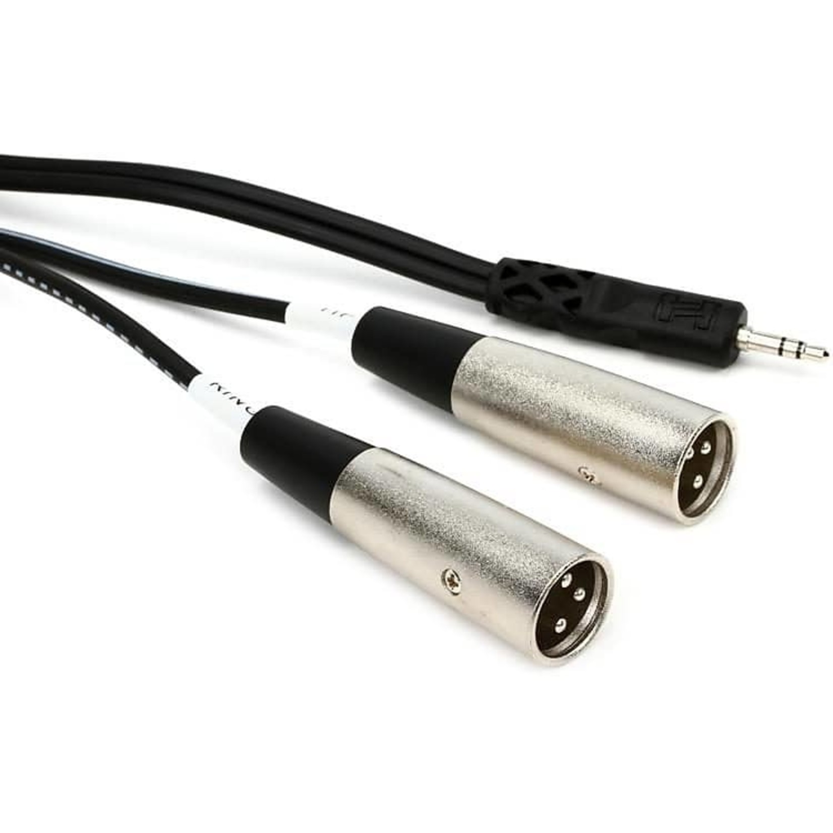 HOSA Hosa CYX-402M Stereo Breakout Cable - 3.5mm TRS Male to Dual XLR3 Male - 6.5 foot