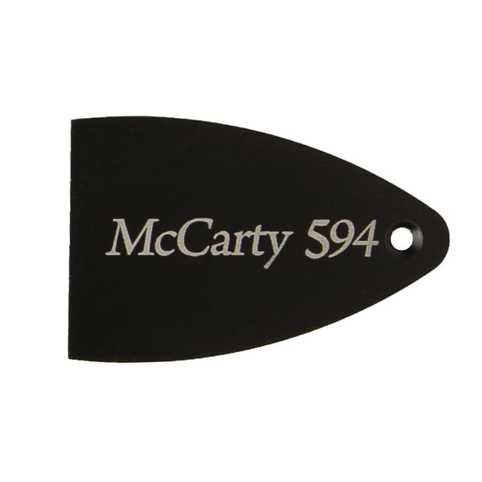 Paul Reed Smith Paul Reed Smith Core, Black Anodized Aluminum, Etched Truss Rod Cover - McCarty 594