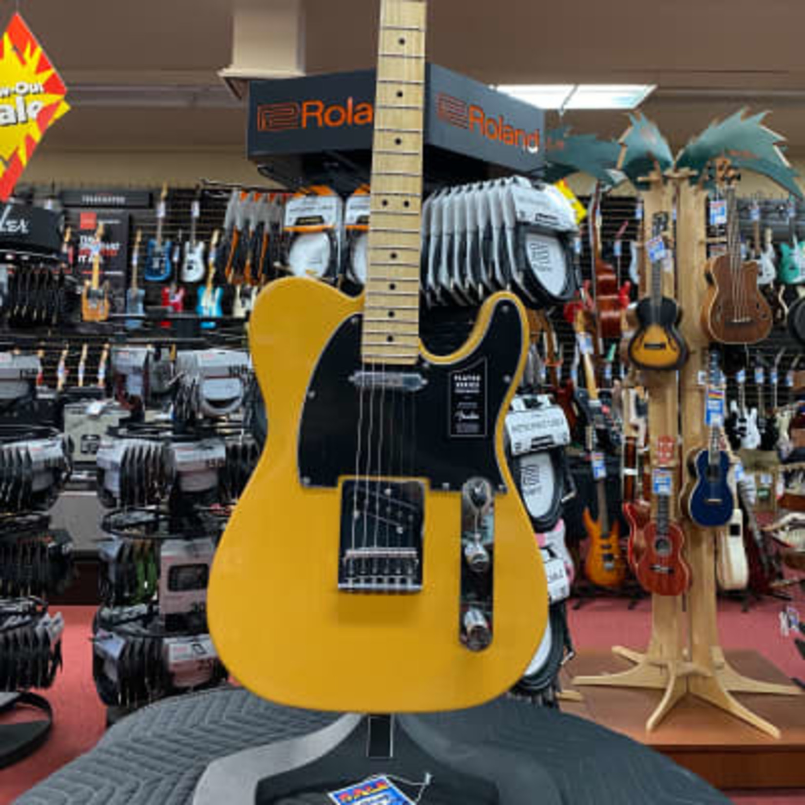 Fender Fender Player Telecaster®, Maple Fingerboard, Butterscotch Blonde