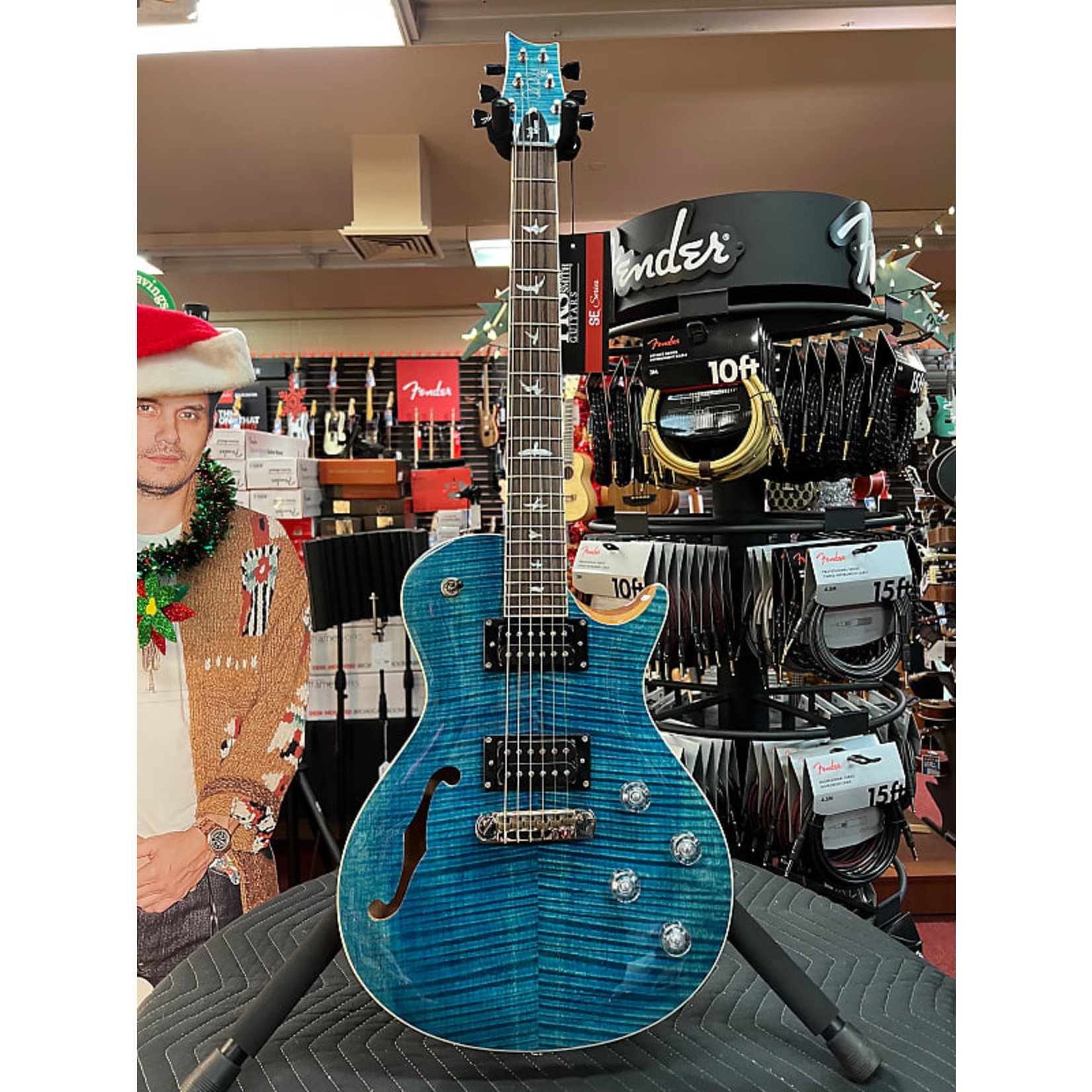 Paul Reed Smith PRS SE Zach Myers Semi-hollow Electric Guitar - Myers Blue