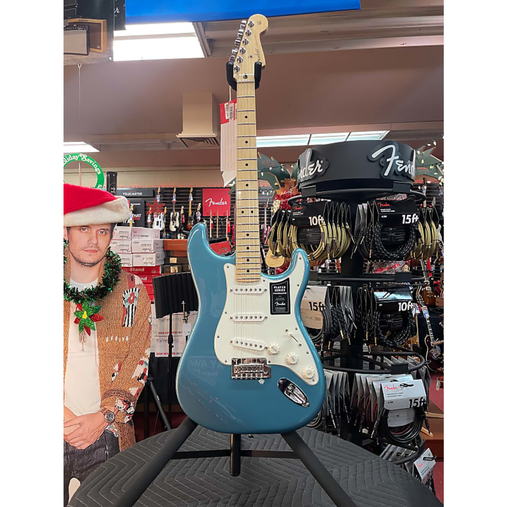 Fender Fender Player Stratocaster HSSS, Maple Fingerboard, Tidepool