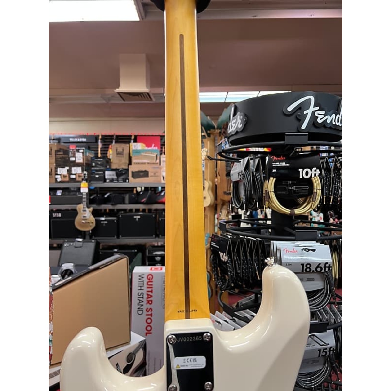 Fender Fender JV Modified '60s Stratocaster®, Maple Fingerboard, Olympic White