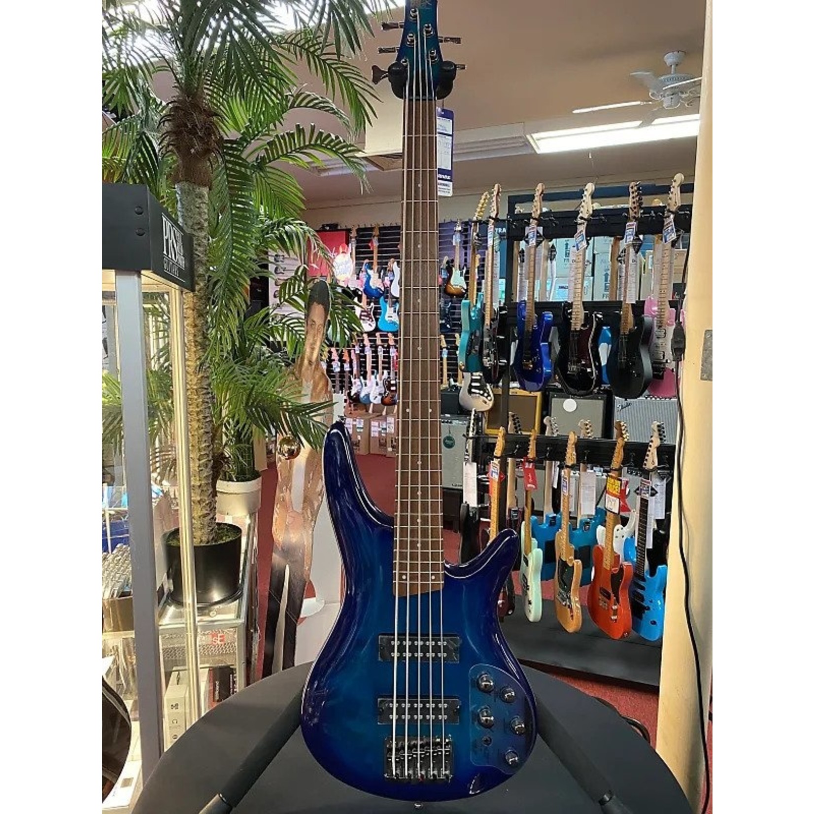 Ibanez Ibanez Standard SR375E Bass Guitar - Sapphire Blue
