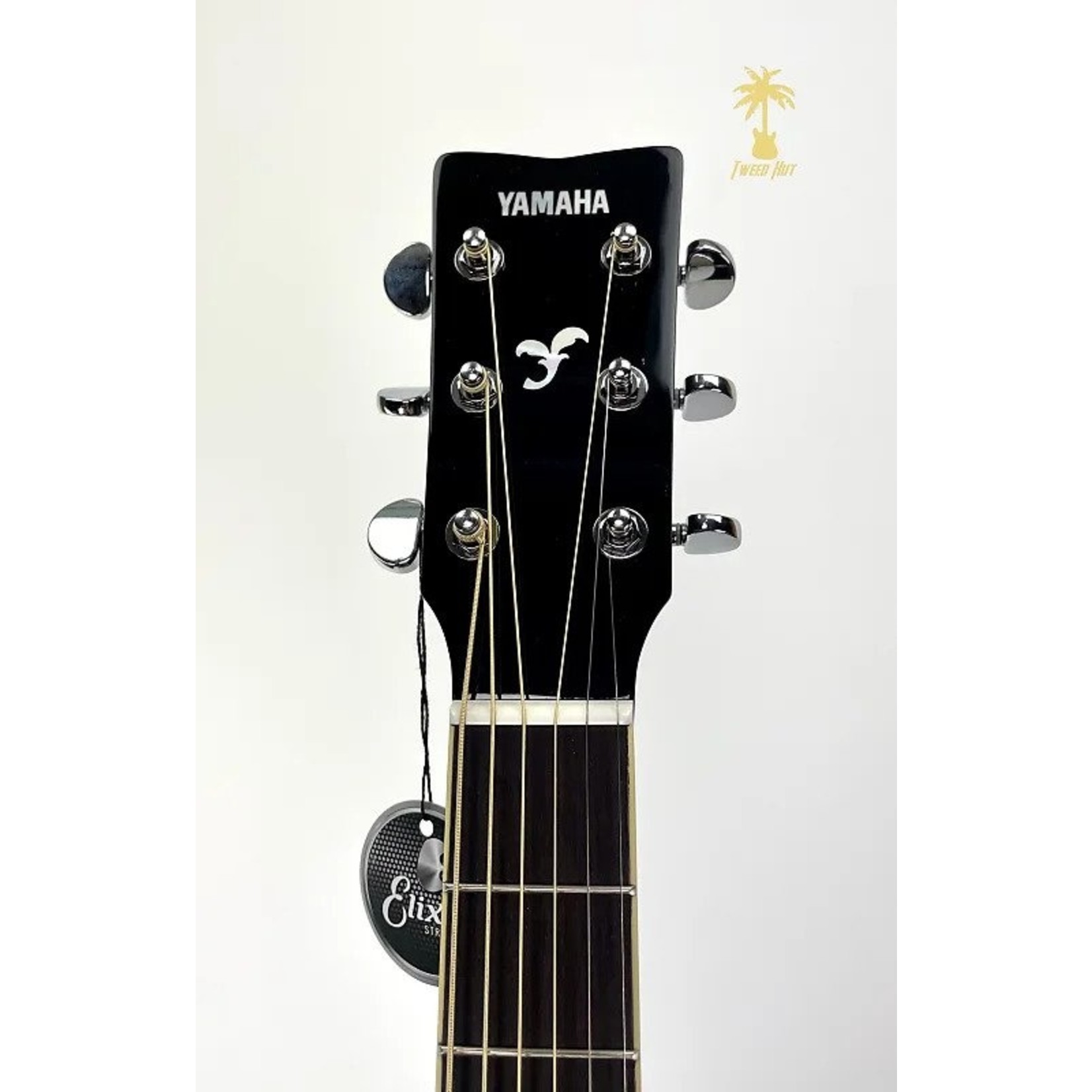 Yamaha Yamaha FGC-TA TransAcoustic Dreadnought Guitar - Black