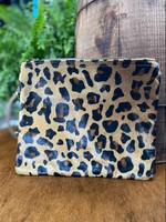 Retro Leopard Print Crossbody Bag