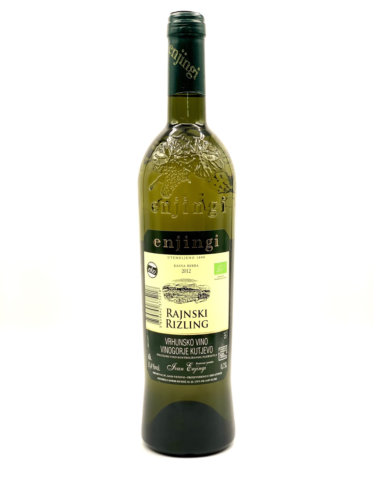 Croatia Rizling (Riesling) 2012 Enjingi 750ml