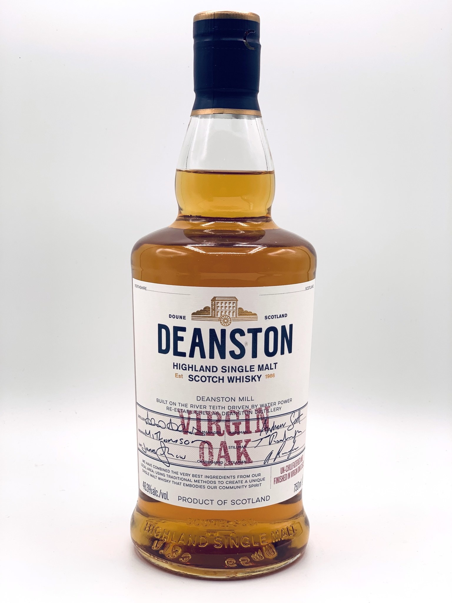 Deanston 5yr Highland Single Malt Scotch Whisky 750ml (92.6 Proof)