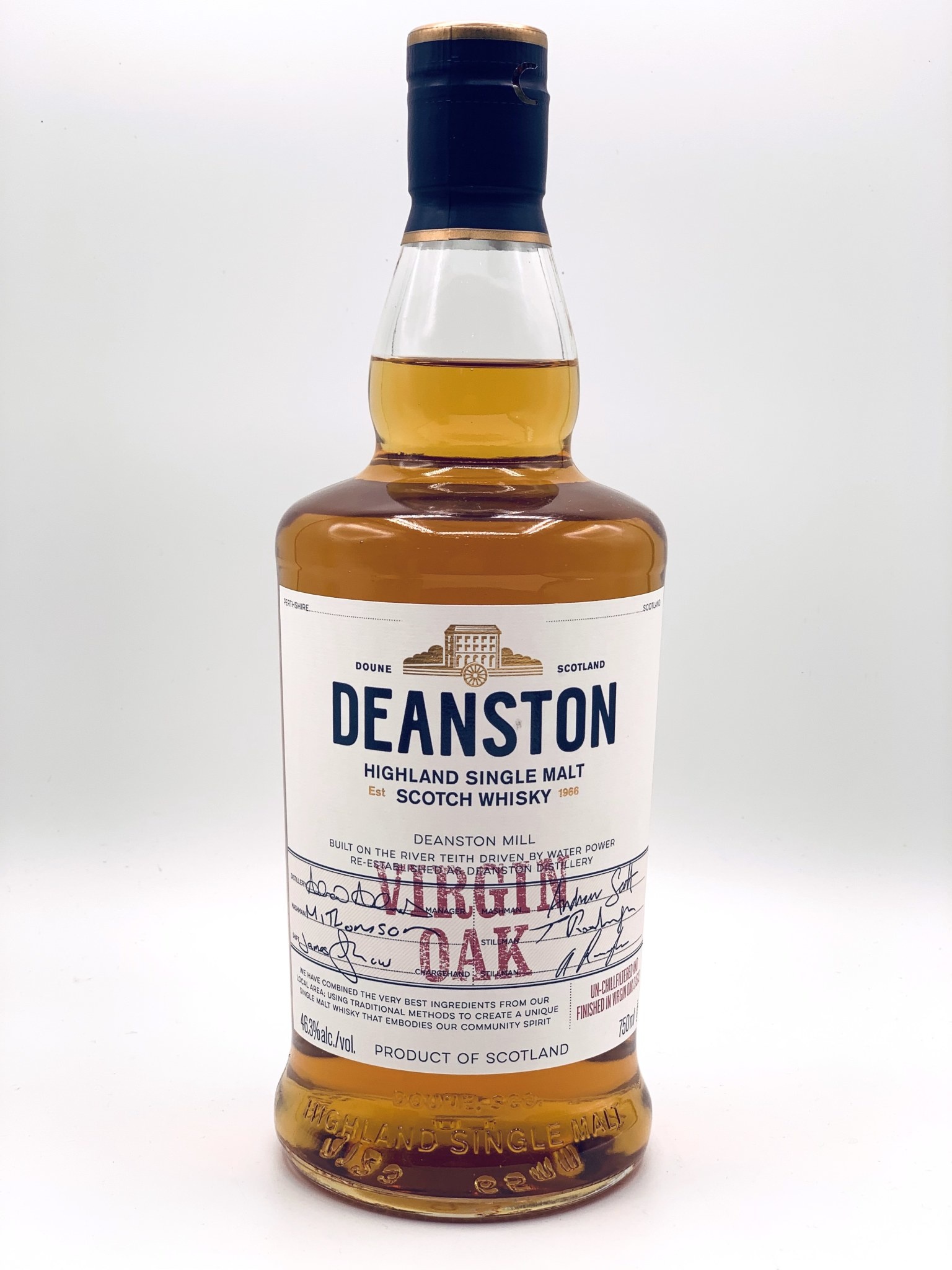 Deanston 5yr Highland Single Malt - 750ml NYC Whisky (92.6 WINERY Proof) THE Scotch