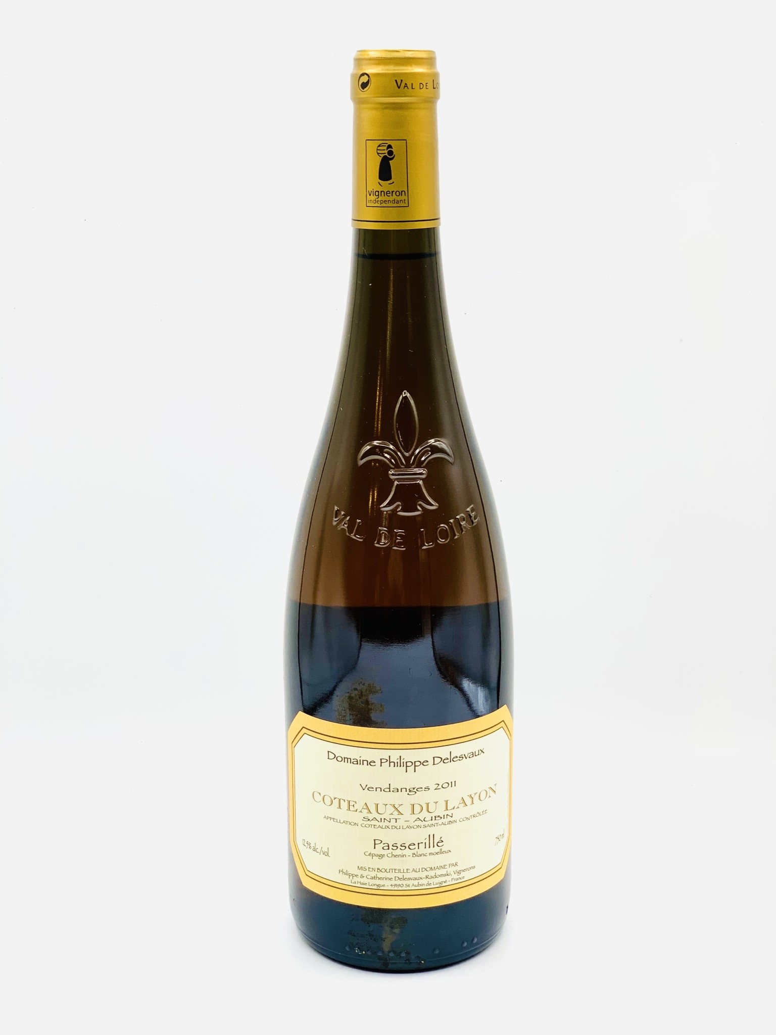 Coteaux du Layon-St. Aubin “Passerillé”  2011 Domaine Philippe Delesvaux  750ml