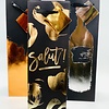 Metallic Brushstroke Assorted 1-Bottle Gift Bag