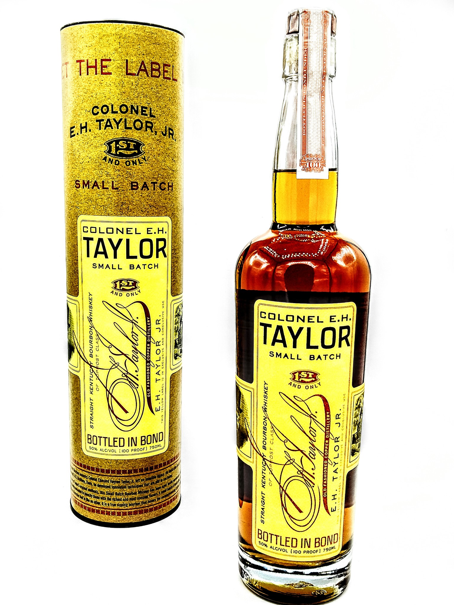 E H Taylor Straight Kentucky Bourbon "Small Batch" (100 proof)  750ml