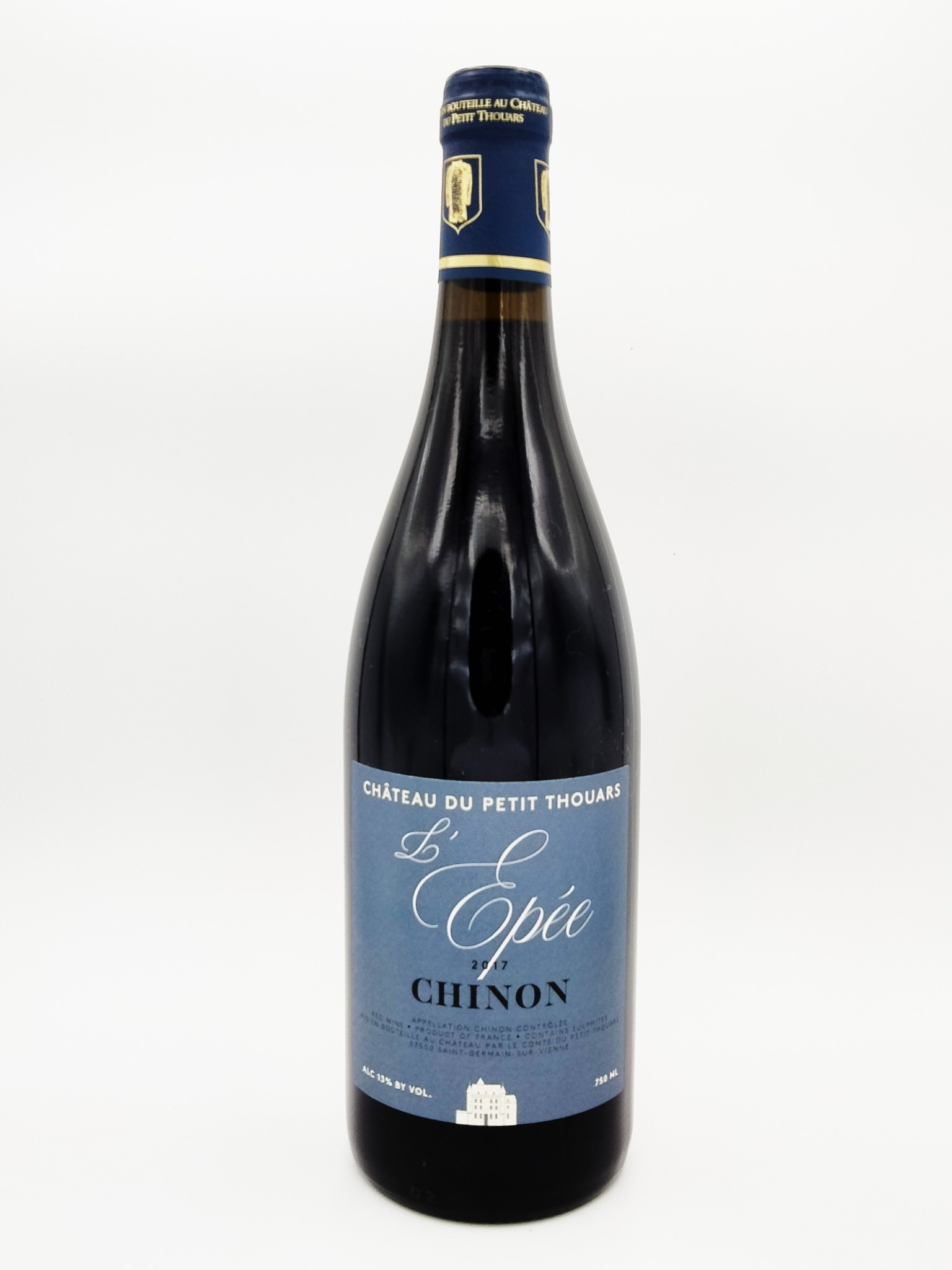 Chinon "L'Epee" 2018 Chateau du Petit Thouars  750ml