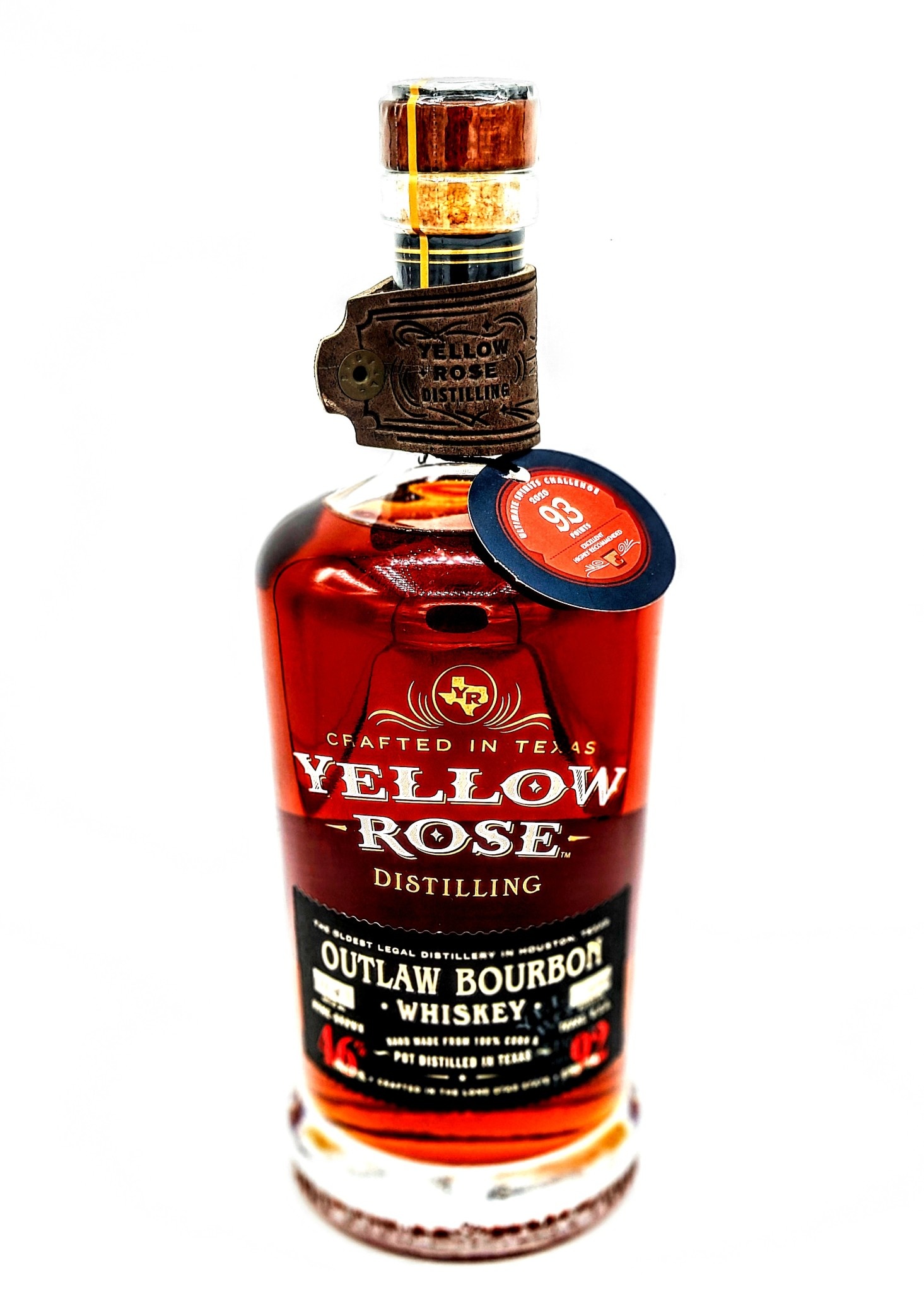 Yellow Rose "Outlaw" Texas Bourbon (92 proof) 750ml