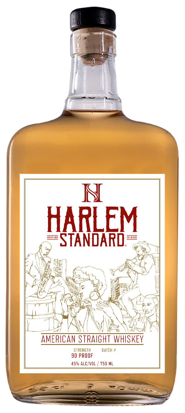 Harlem Standard American Straight Whiskey (90 proof) 750ml